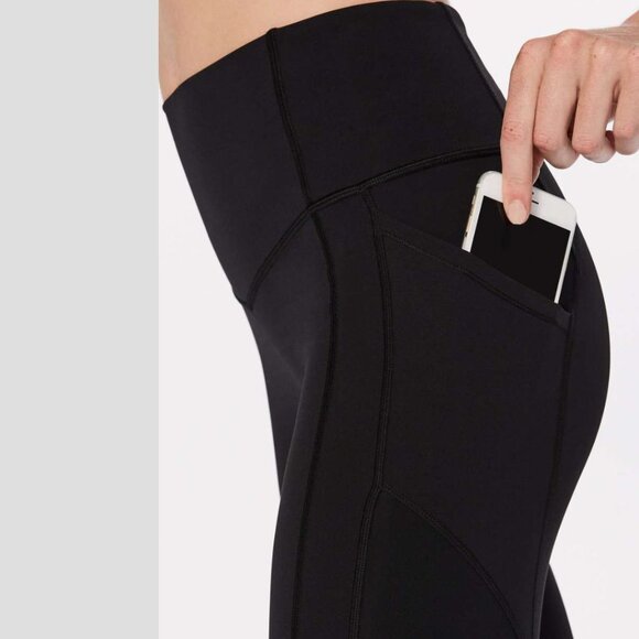 Lululemon - All The Right Places Crop II *23" Leggings W6AMYS | Black | Size 4 - Picture 6 of 9